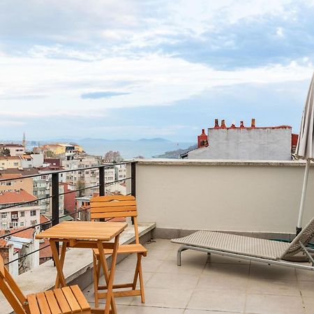 Mesmerizing Flat With Bosphorus View In Beyoglu Apartment Istanbul Ngoại thất bức ảnh